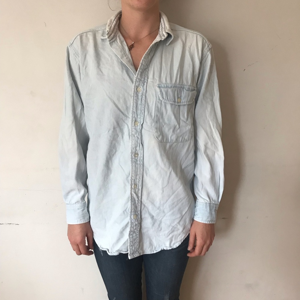 Banana Republic Denim Button-up